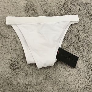 South Beach Swim High-Cut White Sz 4 US